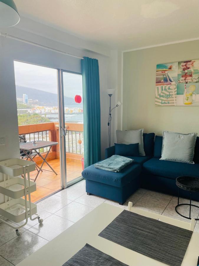 Ferienwohnung Magnificent Studio With A Terrace Overlooking The Sea! Puerto de la Cruz  Exterior foto