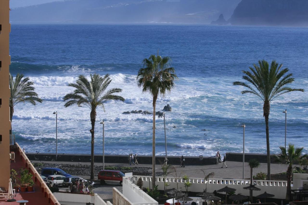 Ferienwohnung Magnificent Studio With A Terrace Overlooking The Sea! Puerto de la Cruz  Exterior foto